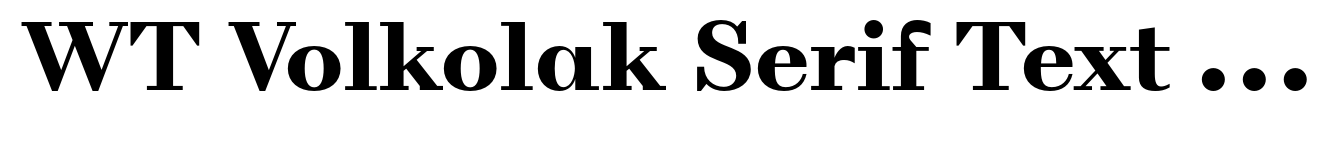 WT Volkolak Serif Text Black